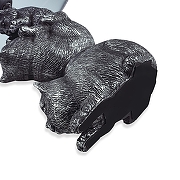 Настольная лампа Lumion Catty 8128/1Т цвет плафона/подвески Коричневый, цвет арматуры Серый-4