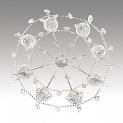 Люстра Lumion Snow 8189/8 цвет плафона/подвески Прозрачный, цвет арматуры Белый-4