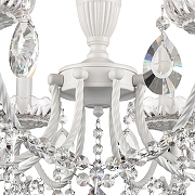 Люстра Lumion Snow 8189/8 цвет плафона/подвески Прозрачный, цвет арматуры Белый-7