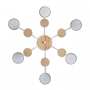 Люстра на штанге Lumion Rondo 8231/6C цвет плафона/подвески Белый, цвет арматуры Белый, Коричневый-2