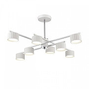 Люстра на штанге Lumion Karina 8241/8C цвет белый, хром-1