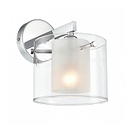 Бра Lumion VERDI 8261/1W цвет плафона/подвески Прозрачный, цвет арматуры Хром-1