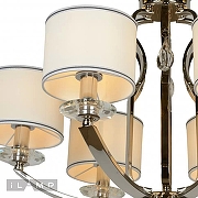 Люстра iLamp Urban 88189/6 CR цвет плафона/подвески Белый, Прозрачный, цвет арматуры Хром-3