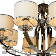 Люстра iLamp Urban 88189/8 CR цвет плафона/подвески Белый, Прозрачный, цвет арматуры Хром-3