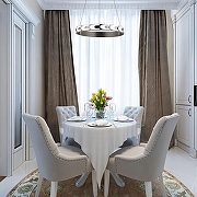 Подвесной светильник Eurosvet Cha1n 90163/1 сатин-никель цвет плафона/подвески Белый, Никель, цвет арматуры Никель-4