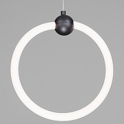 Подвесной светильник Eurosvet R1m 90166/1 черный цвет плафона/подвески Белый, цвет арматуры Черный