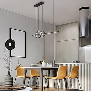 Подвесной светильник Eurosvet Tw1n 90265/1 черный цвет плафона/подвески Черный, цвет арматуры Черный-2