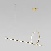 Подвесной светильник Eurosvet Mist 90266/1 золото цвет золото