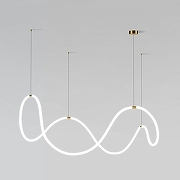 Подвесной светильник Eurosvet Full l1ght 90288/1 латунь цвет плафона/подвески Белый, цвет арматуры Латунь