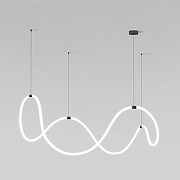 Подвесной светильник Eurosvet Full l1ght 90288/1 черный цвет плафона/подвески Белый, цвет арматуры Черный