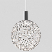 Подвесной светильник Eurosvet Gem1n1 90353/1 хром цвет плафона/подвески Хром, цвет арматуры Хром