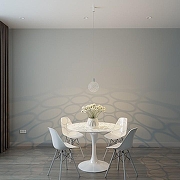 Подвесной светильник Eurosvet Gem1n1 90353/1 хром цвет плафона/подвески Хром, цвет арматуры Хром-4