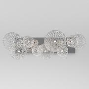 Подвесной светильник Eurosvet Gem1n1 90353/9 хром цвет плафона/подвески Прозрачный, Хром, цвет арматуры Хром-2