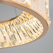 Подвесной светильник Bogate's Cliff 90373/1 цвет плафона/подвески Белый, Мрамор, Прозрачный, цвет арматуры Золото-4