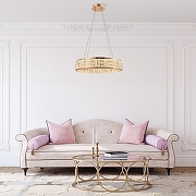 Подвесной светильник Bogate's Cliff 90373/1 цвет плафона/подвески Белый, Мрамор, Прозрачный, цвет арматуры Золото-6