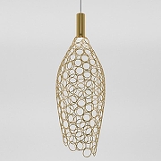 Подвесной светильник Eurosvet Ruche 90380/1 золото цвет плафона/подвески Золото, цвет арматуры Золото