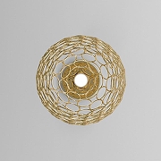 Подвесной светильник Eurosvet Ruche 90380/1 золото цвет плафона/подвески Золото, цвет арматуры Золото-1