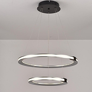 Подвесной светильник iLedex Vision 9225-6+4SD GR+BK -1