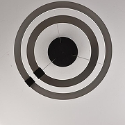 Подвесной светильник iLedex Vision 9225-6+4SD GR+BK цвет плафона/подвески Белый, Хром, цвет арматуры Черный-3