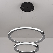 Подвесной светильник iLedex Vision 9225-6+4SD GR+BK цвет плафона/подвески Белый, Хром, цвет арматуры Черный-4