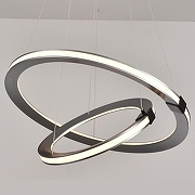 Подвесной светильник iLedex Vision 9225-8+5SD GR+BK цвет плафона/подвески Белый, Хром, цвет арматуры Черный