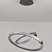 Подвесной светильник iLedex Vision 9225-8+5SD GR+BK цвет плафона/подвески Белый, Хром, цвет арматуры Черный-2