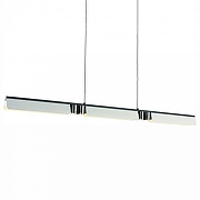 Подвесной светильник iLedex Vision 9309D-1200-2 WH+BK цвет плафона/подвески Белый, цвет арматуры Черный