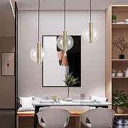 Подвесной светильник Imperiumloft Center CENTER01 цвет плафона/подвески Прозрачный, цвет арматуры Золото-3