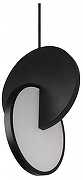 Подвесной светильник Loft it Ecl1pse 9970BK цвет плафона/подвески Белый, Черный, цвет арматуры Черный