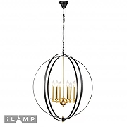 Люстра iLamp Element 9977-800 GL+BK -2