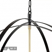 Люстра iLamp Element 9977-800 GL+BK цвет арматуры Золото, Черный-3