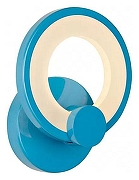 Бра iLedex Ring A001/1 Blue цвет плафона/подвески Белый, Синий, цвет арматуры Синий