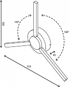Накладной светильник Elektrostandard Techno a040501 цвет плафона/подвески Белый, цвет арматуры Белый-7