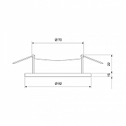 Встраиваемый светильник Elektrostandard Solar a053344 цвет Белый, Черный-2