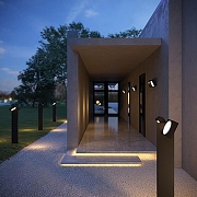 Светильник на штанге Elektrostandard Tw1n a064384 цвет плафона/подвески Черный, цвет арматуры Черный-2