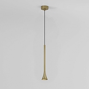 Подвесной светильник Elektrostandard Hall a068820 цвет плафона/подвески Латунь, цвет арматуры Латунь-1