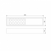 Накладной светильник Elektrostandard Tend a068850 цвет плафона/подвески Черный, цвет арматуры Черный-3