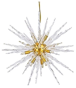 Люстра Artelamp Bella A1066SP-12PB цвет плафона/подвески Прозрачный, цвет арматуры Медь