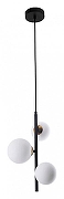 Люстра Artelamp Gem1n1 A2243SP-3BK цвет плафона/подвески Белый, цвет арматуры Черный-1