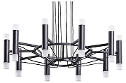 Люстра Artelamp Emp1re A2482SP-20BK цвет плафона/подвески Белый, цвет арматуры Черный