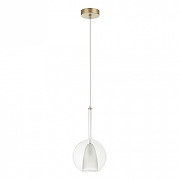 Подвесной светильник Artelamp Gala A2720SP-1SG цвет плафона/подвески Белый, Прозрачный, цвет арматуры Золото