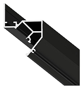 Профиль для контурной подсветки натяжного потолка Artelamp Gap A670206 цвет черный