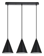 Подвесной светильник Artelamp Lark A7074SP-3BK цвет черный