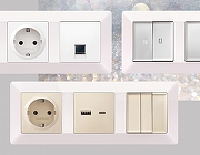 Рамка на 3 поста Ambrella Volt Line AF110203 цвет Жемчужный, Белый-4