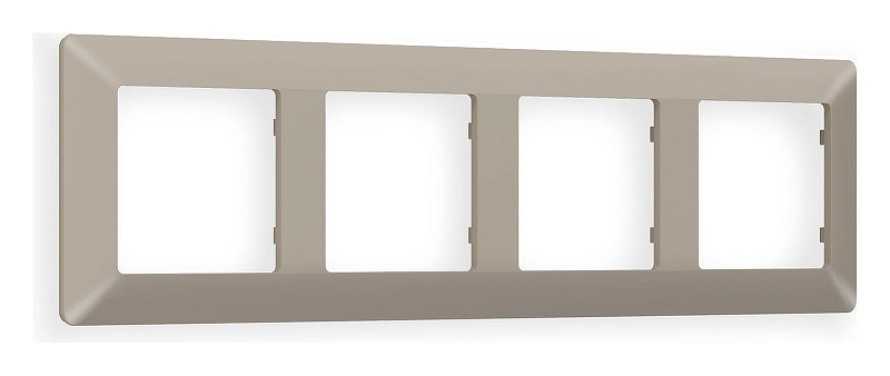 Рамка на 4 поста Ambrella Volt Line AF110364 