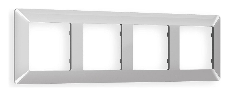 Рамка на 4 поста Ambrella Volt Line AF110404 