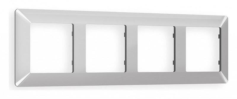 Рамка на 4 поста Ambrella Volt Line AF110404 