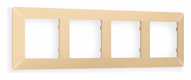 Рамка на 4 поста Ambrella Volt Line AF110604 