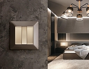 Рамка на 3 поста Ambrella Volt Line AF110633 цвет Бронза-3