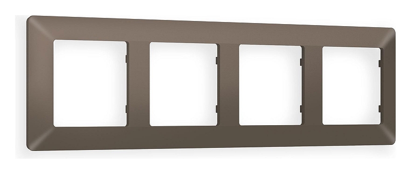 Рамка на 4 поста Ambrella Volt Line AF110634 